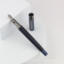 2021 Nouvelles idées de produits Promotionnels Elegant Fountain Pen Ink Metal Pen for Office School Business Gift for Men and Women